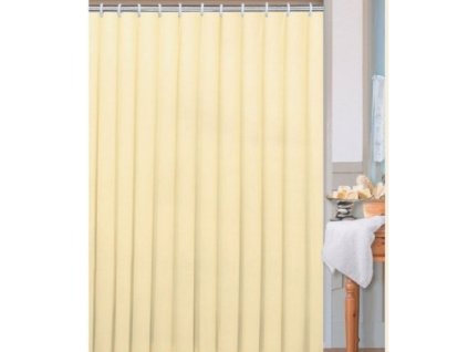 Závěs koupelnový 180x180cm PES béžový