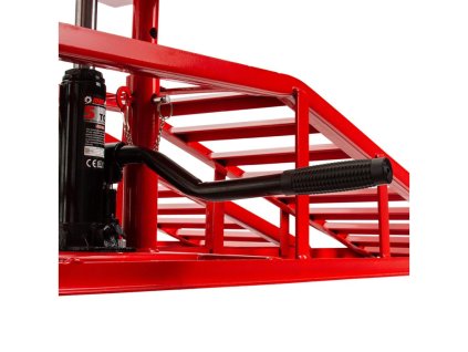 Nájezdová rampa s hydraulickým zvedákem, 2 t, sada 2 ks - MAR-POL