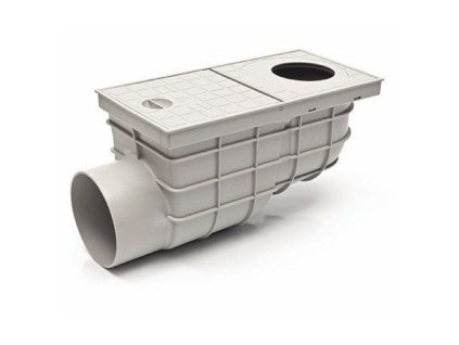 Kanalizační vpusť boční D110 / Gajgr, šedá