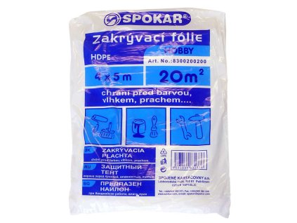 Fólie zakrývací 4x5m, 5um  HOBBY SPOKAR