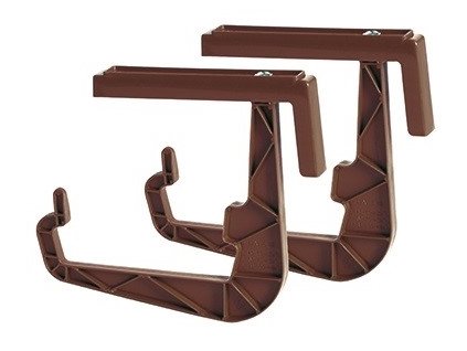 Držák truhlíků PH stavitelný hnědý  HANGPLAST