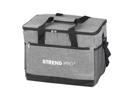 Skládací chladící taška 30l, šedá, 27x40x31 cm