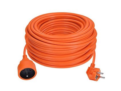 Prodlužovací přívod 1z, 3x1,5mm2, oranžový, 40m