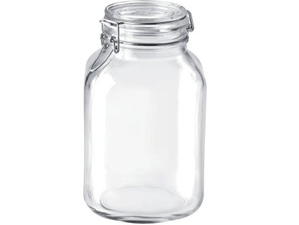 Dóza sklenice patentní 3L čtvercová  FIDO