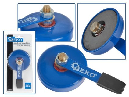 Svařovací zemnící svorka magnetická 500A GEKO