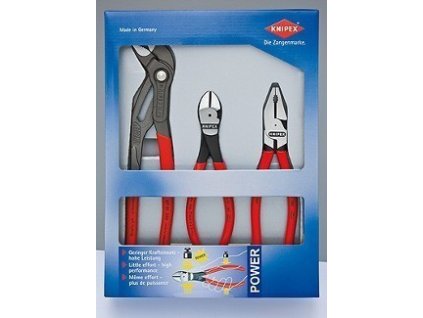 Sada kleští 3 ks KNIPEX 002010