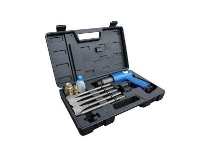 Pneumatické sekací kladivo, 9-dílná sada