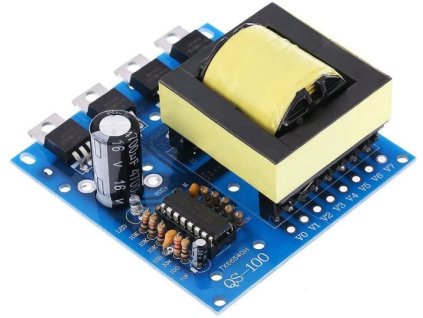 Napájecí modul, step-up měnič 12VDC/18V+160V+220+380VAC