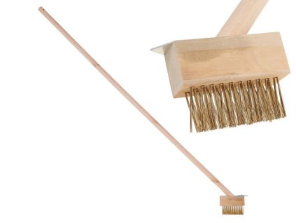 Kartáč na spáry s dřevěnou násadou - KELTIN