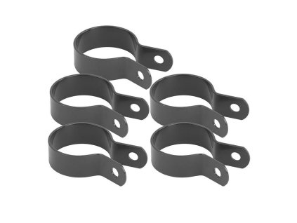 Objímka METALTEC RAL7016, antracit, 38mm, 5ks