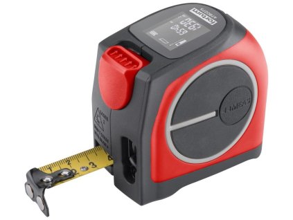 Metr laserový 40m v kombinaci s 5m svinovacím, laser : 0,129 - 40m FORTUM