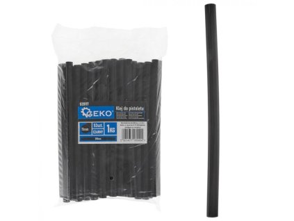 Náplň do tavné pistole, 11×200 mm, 1 kg, černé - GEKO