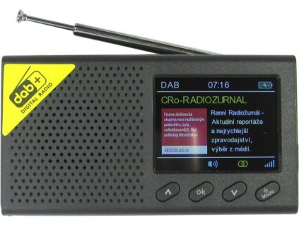 FM+DAB rádio DAB-PC1