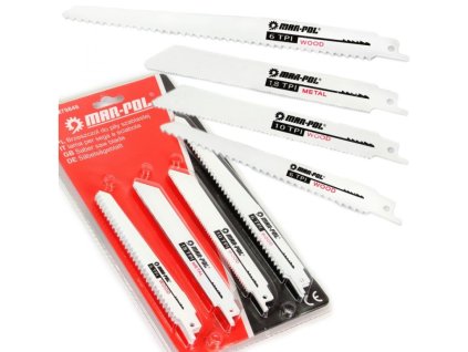 Pilové plátky do pily ocasky, sada 10ks MAR-POL