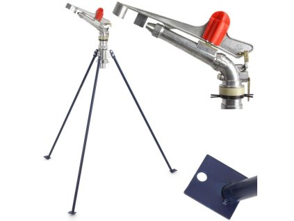 Pulzní, rotační postřikovač 360°, vnější závit 2" (52mm) MAR-POL