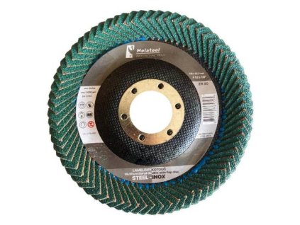 Kotouč oboustranný lamelový brusný PROFI, Ø 115 mm, P80, Zirkon