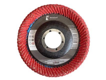 Kotouč oboustranný lamelový brusný PROFI, Ø 115 mm, P40, Keramika