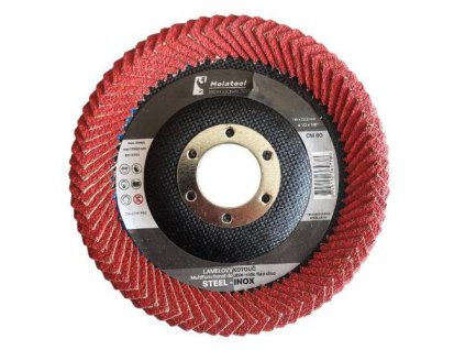 Kotouč oboustranný lamelový brusný PROFI, Ø 115 mm, P80, Keramika