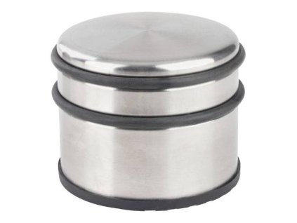 Zarážka dveřní, Ø 90 x 75 mm, 1,1 kg, nerez design