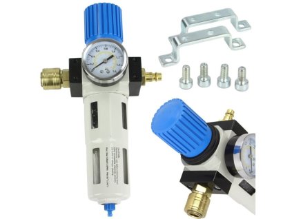Regulátor tlaku s filtrem a manometrem 1/2" BJC