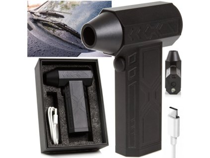 Aku mini turbo ventilátor s LED svítilnou. MAR-POL