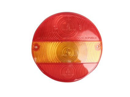 Krytka světla ZETOR, AVIA, MD-16, kulatá s přepážkou, CZ výroba