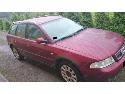 Plastové lemy blatníku Audi A4 B5 1994 - 2001 kombi I. úzký, 4 dílná sada