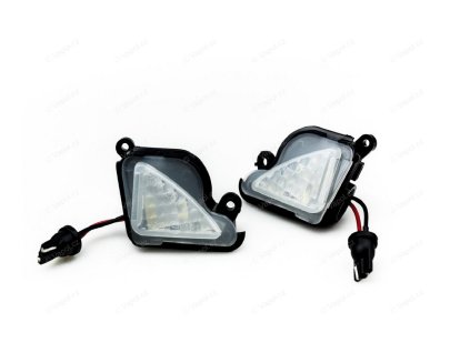 LED osvětlení zpětných zrcátek Škoda