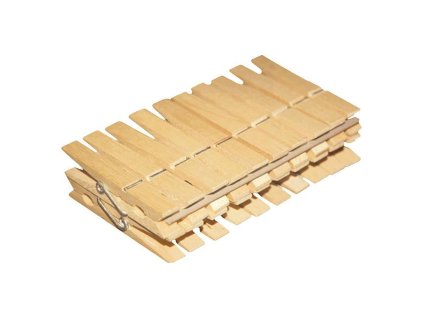 Kolíčky na prádlo YORK dřevěné 20ks