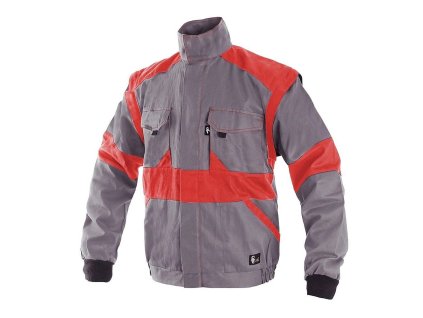 Blůza CXS LUXY EDA, pánská, šedo-červená, vel. 58