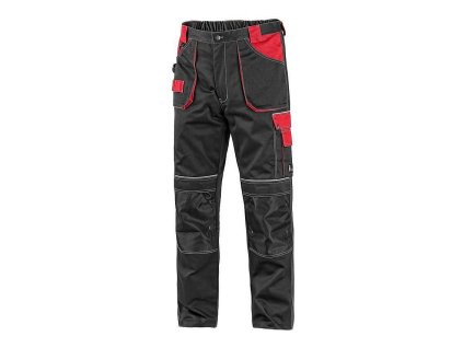 Kalhoty do pasu ORION TEODOR, pánské, černo-červené, vel. 46