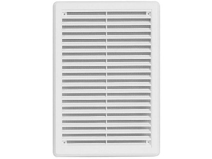 Větrací mřížka se síťovinou - krytka 200x300 bílá