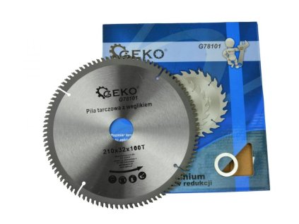 Kotouč řezný na hliník, 210x32 mm 100T, GEKO