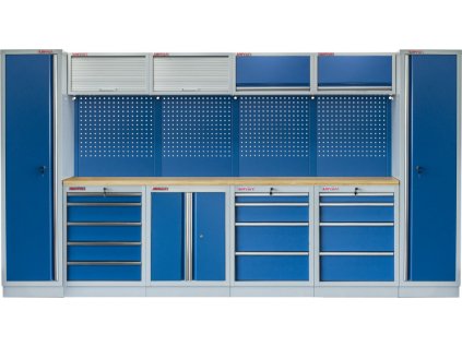Kvalitní PROFI BLUE dílenský nábytek 3920 x 495 x 2000 mm - MTGS1300A7