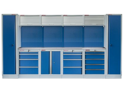 Kvalitní PROFI BLUE dílenský nábytek 3920 x 495 x 2000 mm - MTGS1300A99
