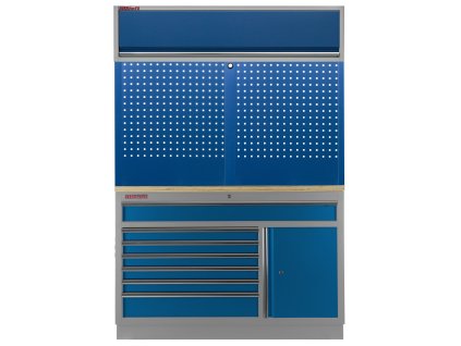 Dílenská sestava PROFI BLUE, 1360 x 495 x 2000 mm - MTGC1371BAL