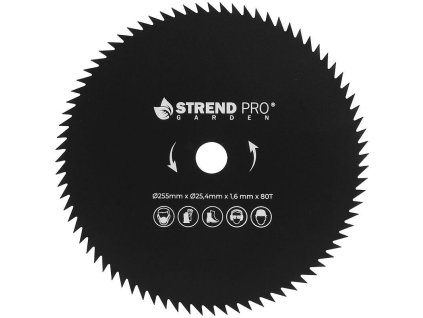 Nůž do křovinořezu TT-BC415/520, 80zubý, 255x1,6mm