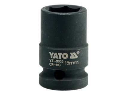 Kovaný vnitřní nástrčný klíč 1/2" šestihranný 15 mm CrMo YATO - YT-1005
