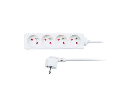 Prodlužovací přívod vnitřní 4z, 3m