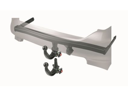 Tažné zařízení Audi A3 Cabrio 2008/04-2014/03, odnímatelný vertikal, Westfalia