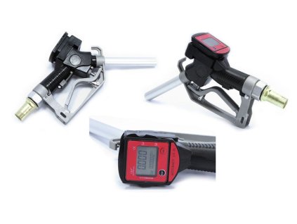 Čerpací pistole s LCD počítadlem černá MAR-POL