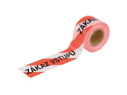 Páska výstražná ZÁKAZ VSTUPU SK, 80 mm x 250 m ENPRO