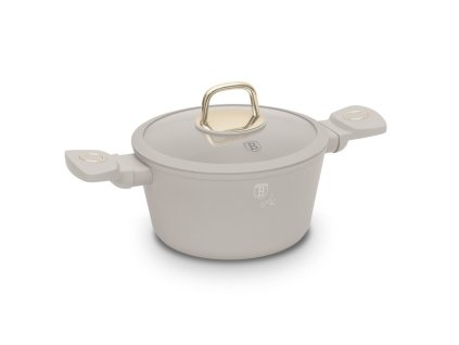 BERLINGERHAUS Kastrol s titanovým povrchem a poklicí 20 cm Sahara Collection BH-8070