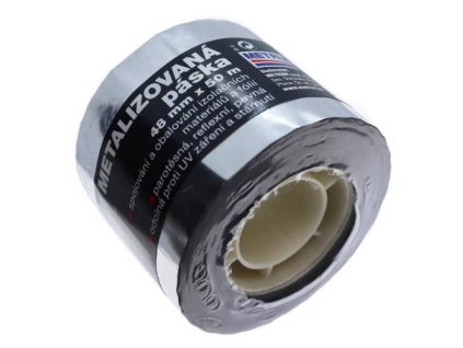 Páska metalizovaná, 0,048 mm x 50 mm x 50 m