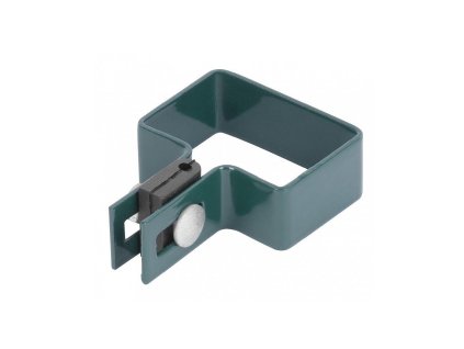 Objímka koncová EUROSTANDARD RAL6005, zelená, Zn+PVC, 60x40mm