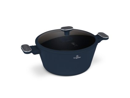 BERLINGERHAUS Kastrol s titanovým povrchem a poklicí 28 cm Deep Sea Collection BH-8378