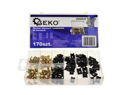 Sada příslušenství a podložek pro karoserii 170ks GEKO