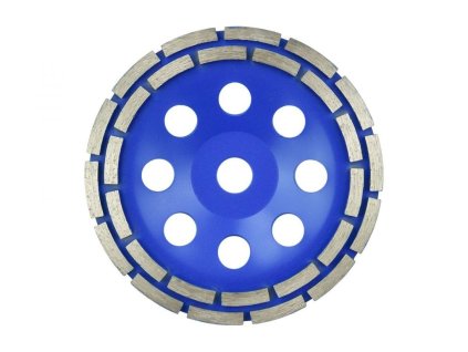 Kotouč brusný diamantový na beton, dvouřadý, 180x22,2mm GEKO