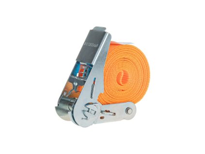 Pás upínací jednodílný, s ráčnou, 25 mm × 4 m, 800 kg - GEKO