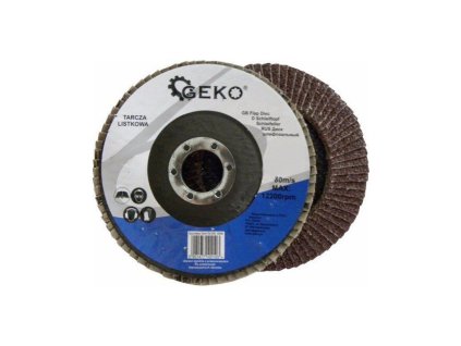 Kotouč brusný lamelový, 125mm, P80 GEKO